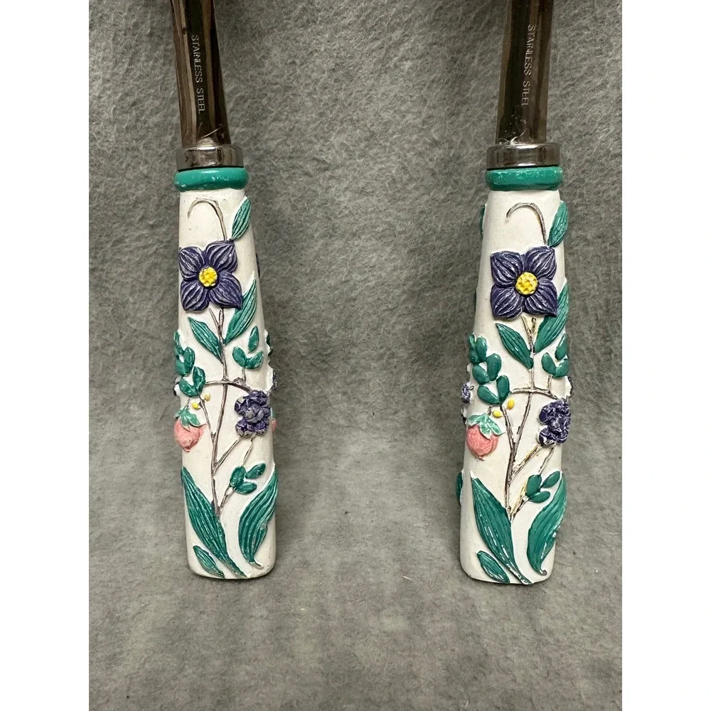 Vinrtage Salad Serving Set 10